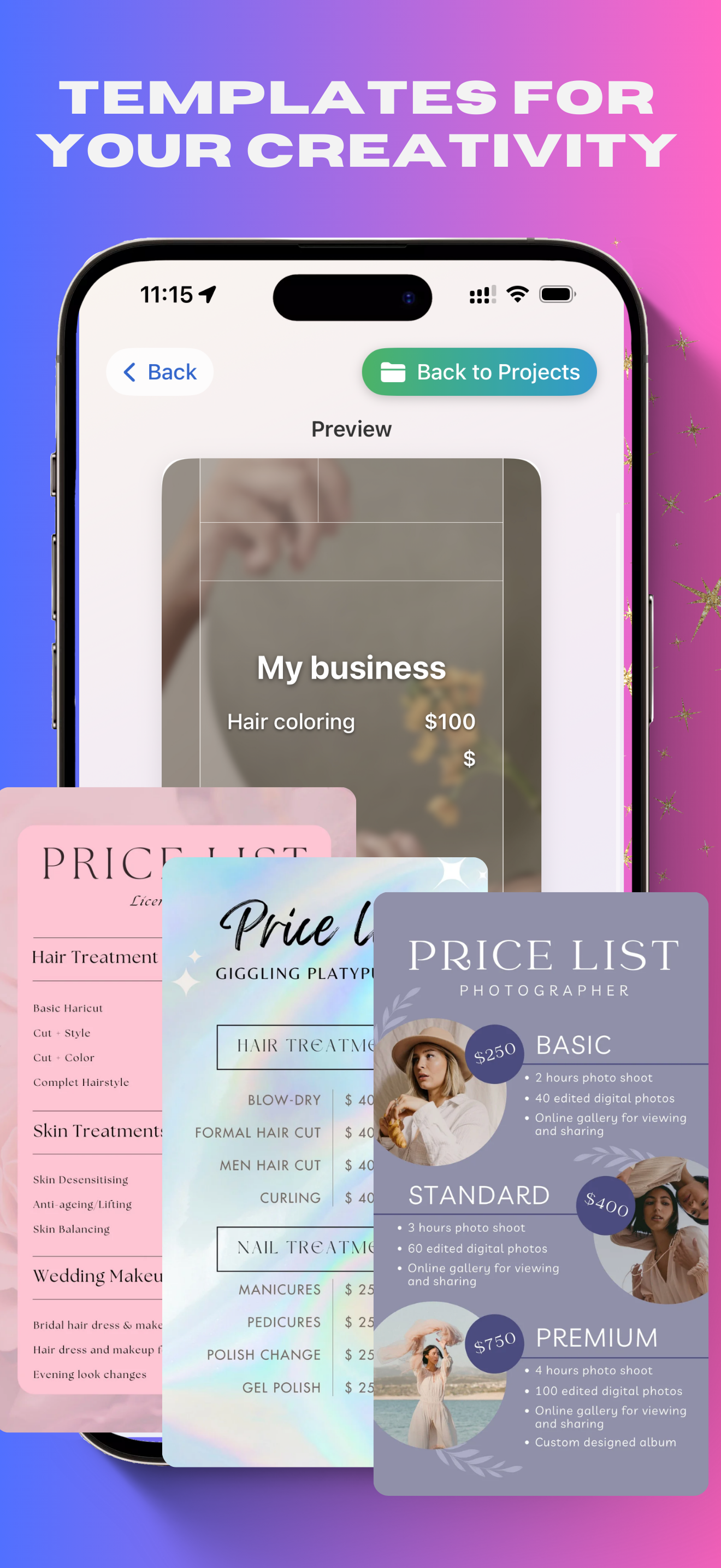 PriceQuick: Price List Maker