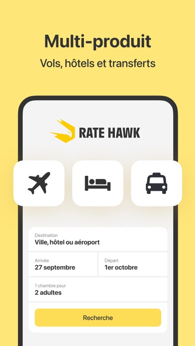 Screenshot #1 pour RateHawk: Hotel Booking