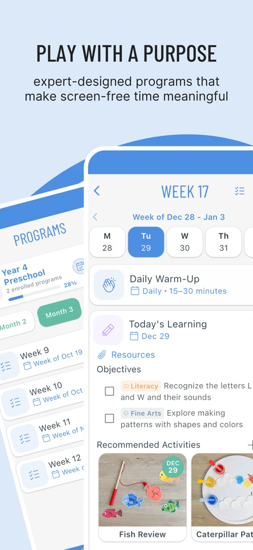 Inspired Minds: Activity Ideas screenshot 4