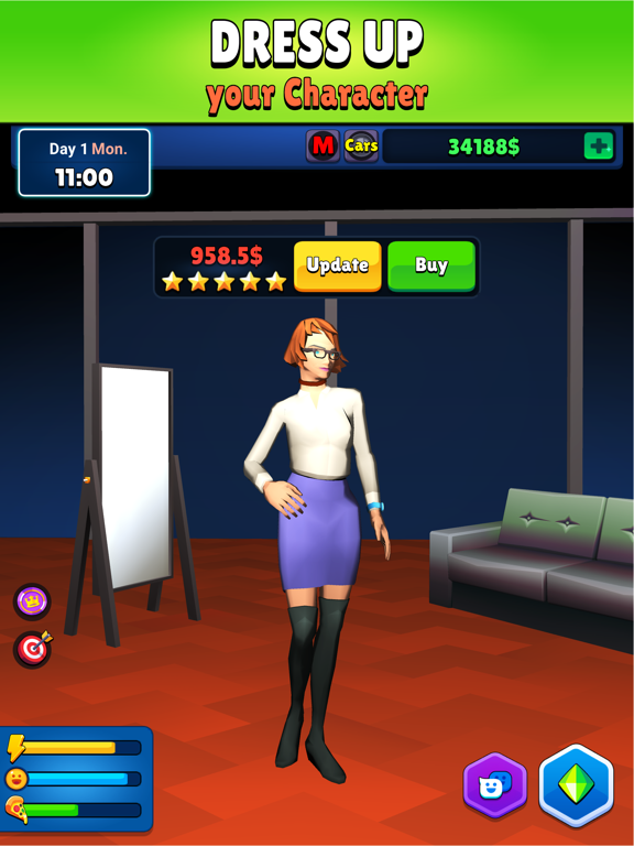 New York Story: Life Simulator iPad screenshot