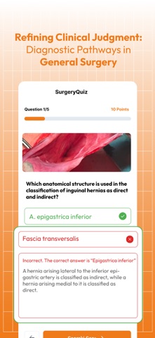 General Surgery Cases: CK, CCS Screenshot 4 of 5