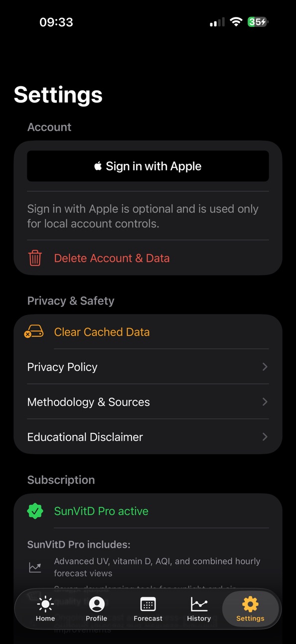 iPhone screenshot