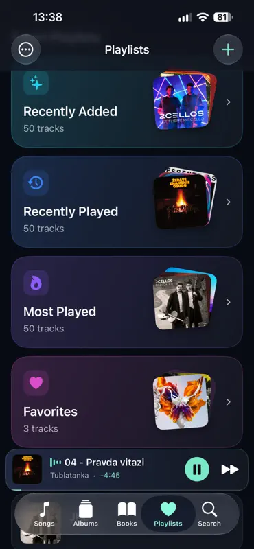 AudioShelf : Musique & Livres screenshot 6 of 10
