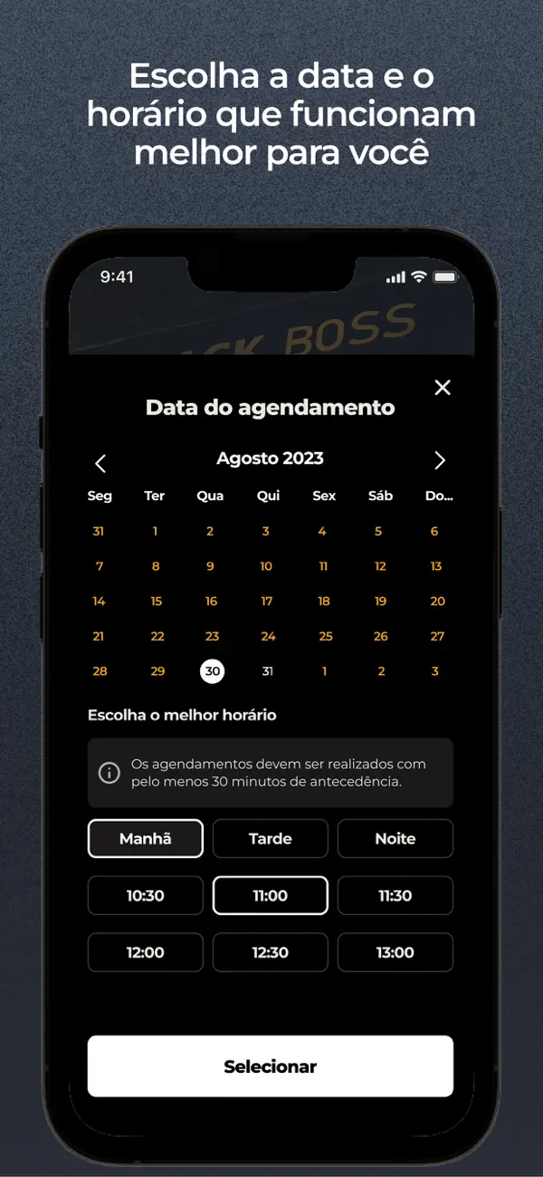 Screenshot #3 pour Barbearia Black Boss