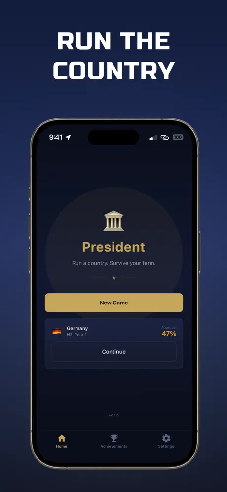 President Life Simulator 模拟总统执政应用截图