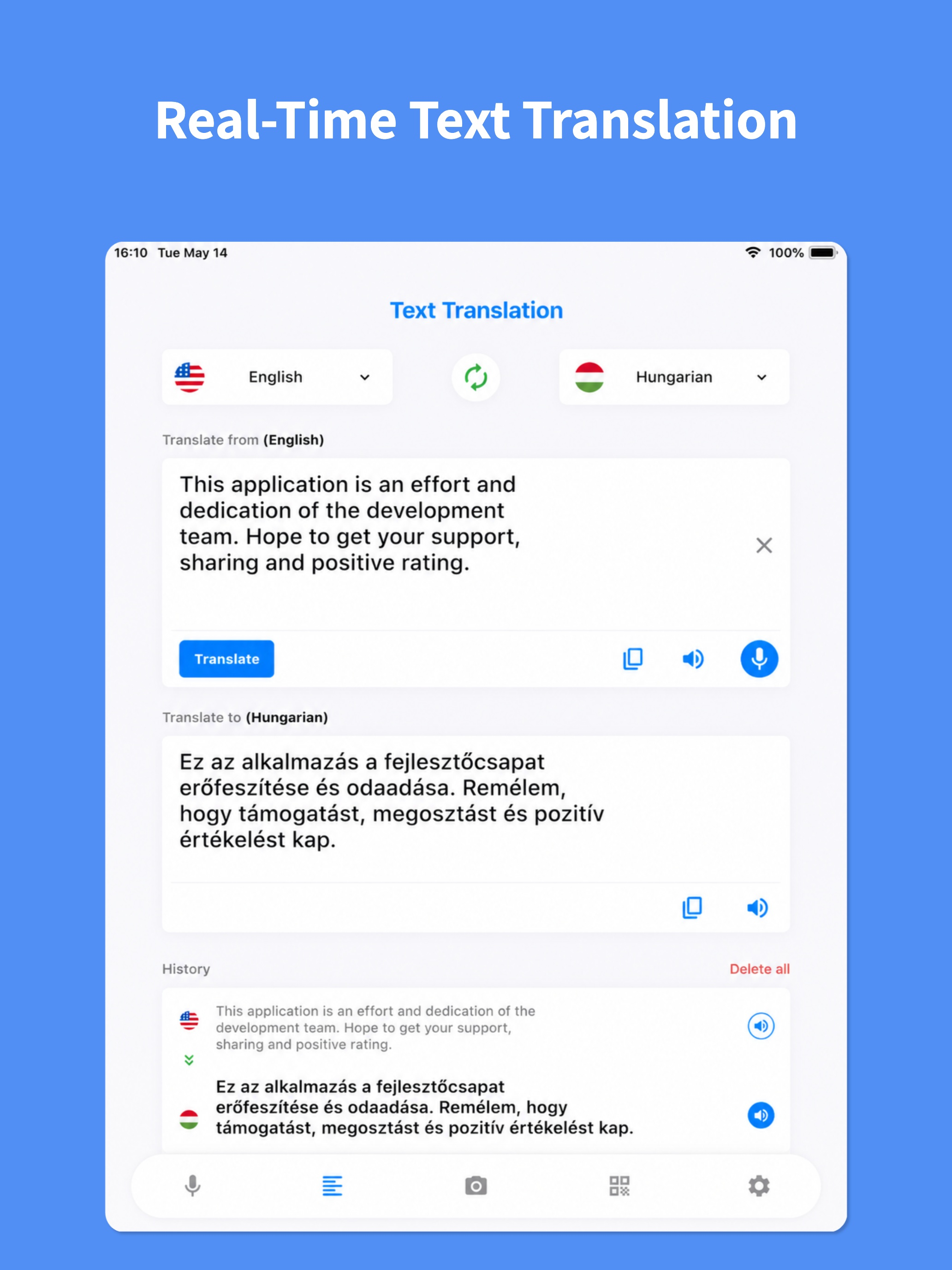 Hungarian Translator: Voice +