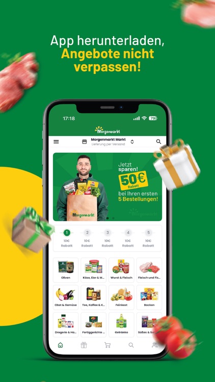 Morgenmarkt: Online Supermarkt screenshot-5