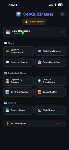 GeoQuizMaster Screenshot 1 of 10