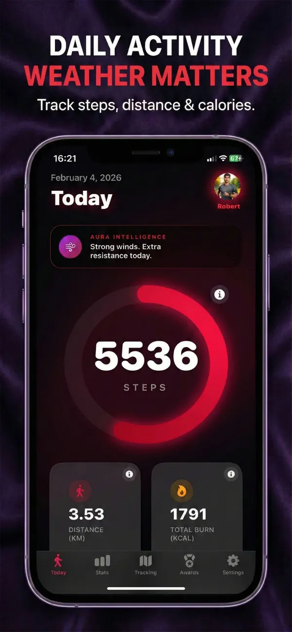 #1. Aura Kinetic (iOS) 由: MARIA CRISTINA LOPEZ SANCHEZ