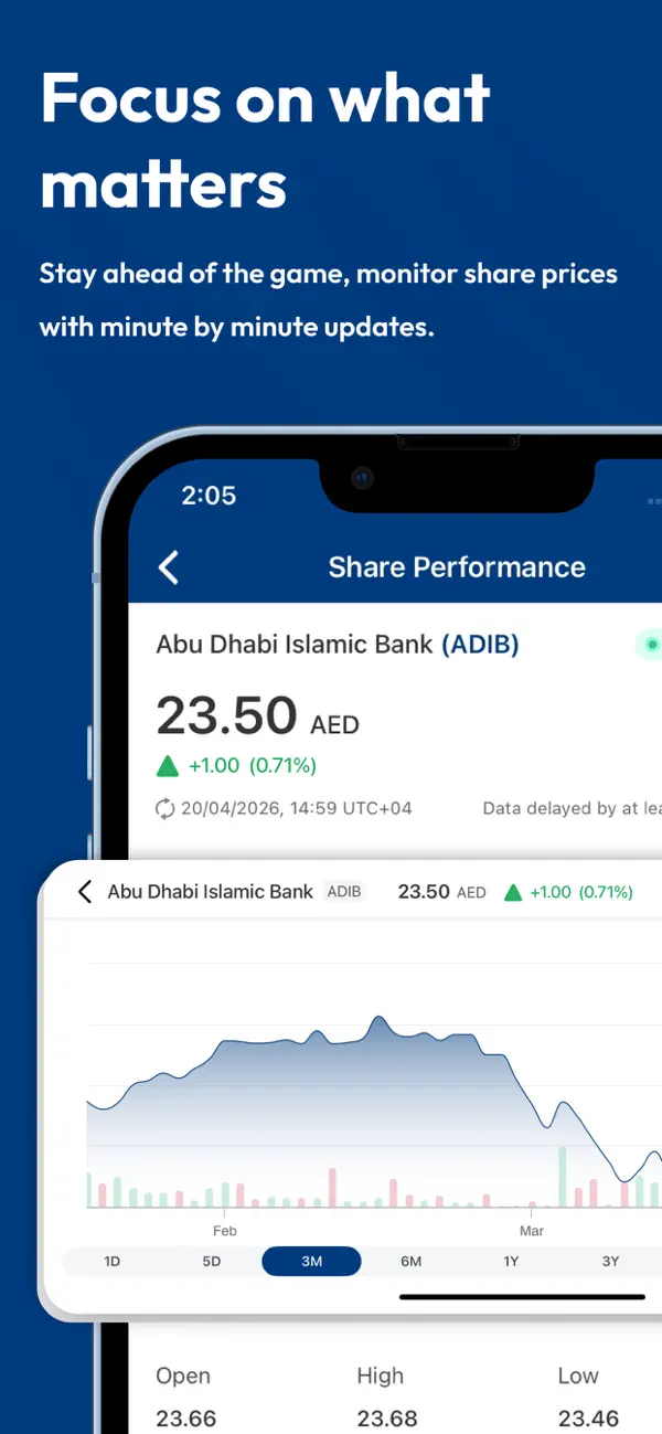 Screenshot #3 pour ADIB Investor Relations