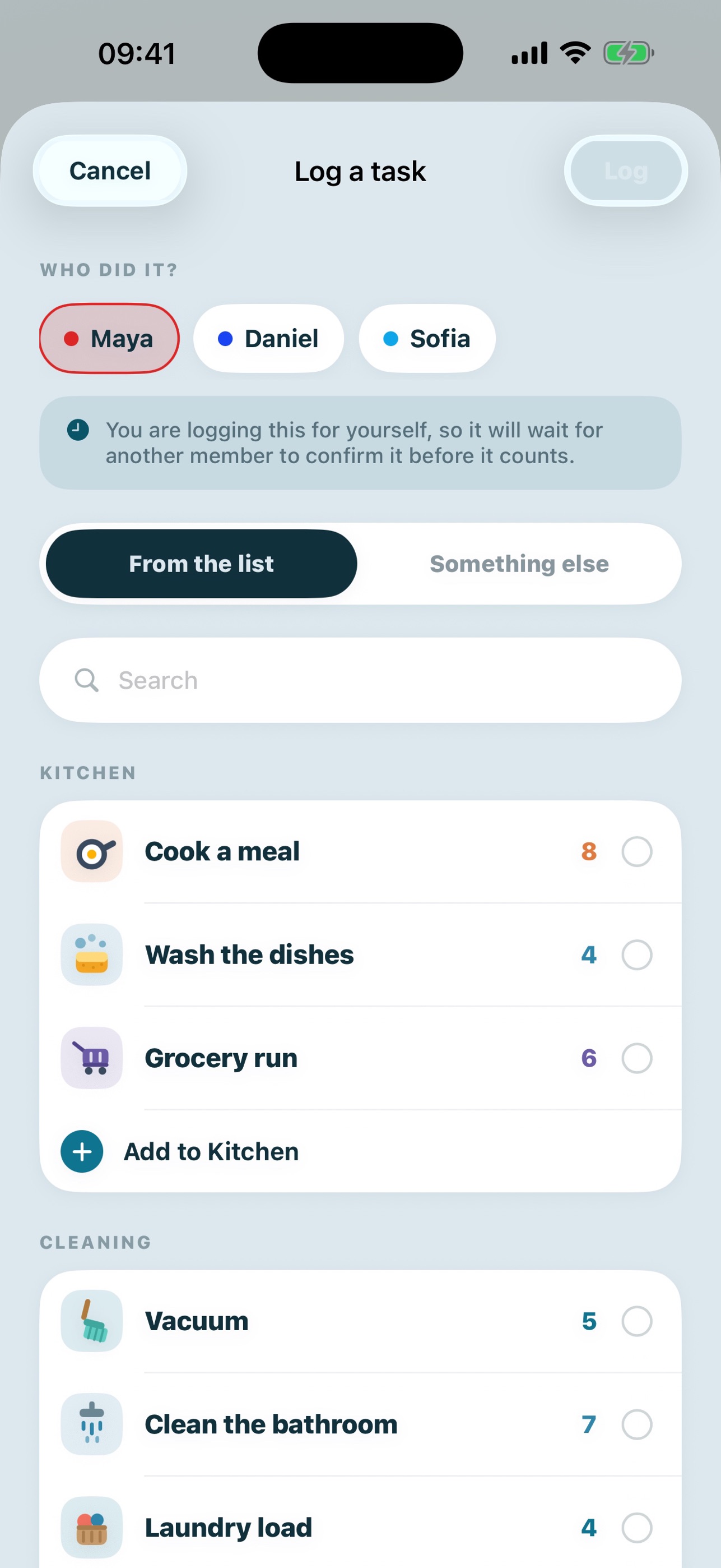 Screenshot 2 of Daily Responsibility