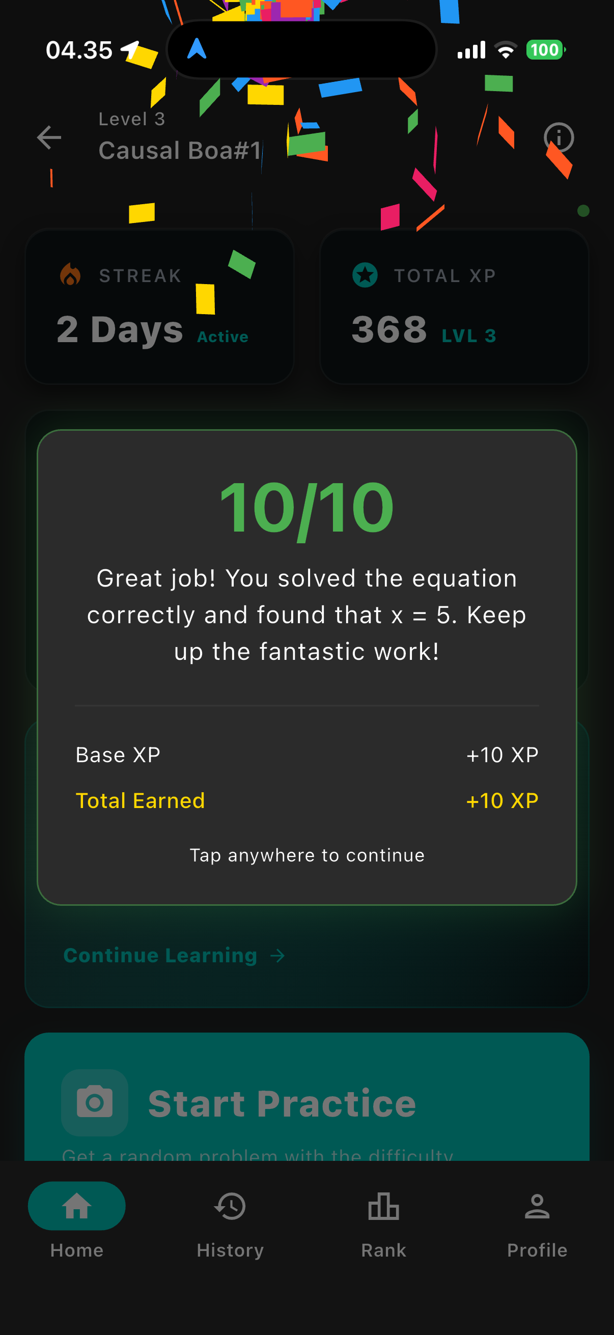 MathXP screenshot 4