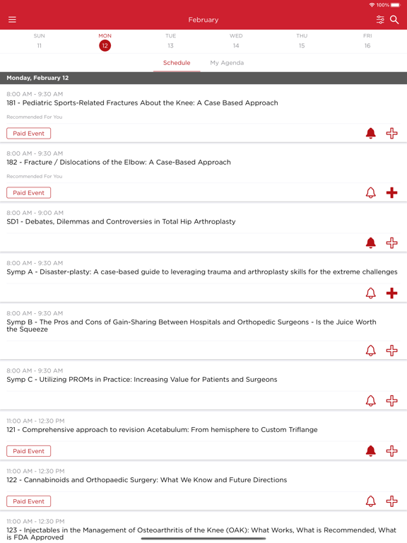 AAOS Annual Meeting iPad screenshot 4 - Medical app