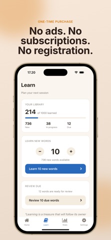French Flashcards - 1000 words Screenshot 2 of 5