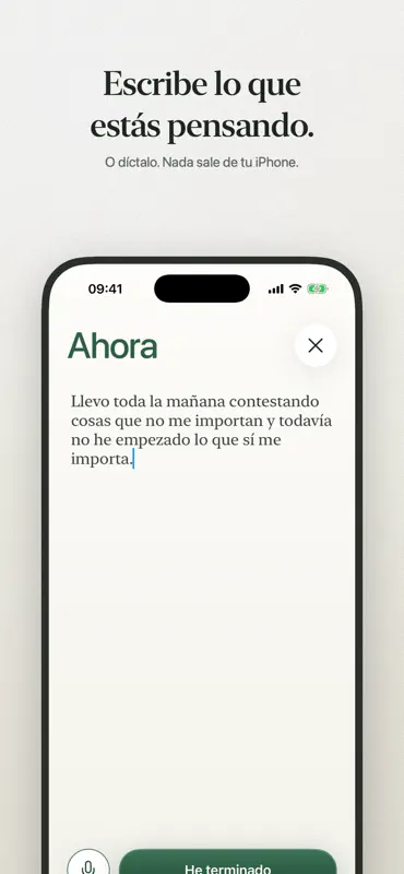 Ahora: ¿en qué estás pensando? screenshot 2 of 5