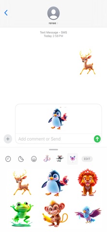 闪烁霓虹贴纸 screenshot