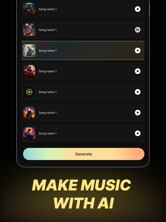 AI Rap Song Lyrics Generator