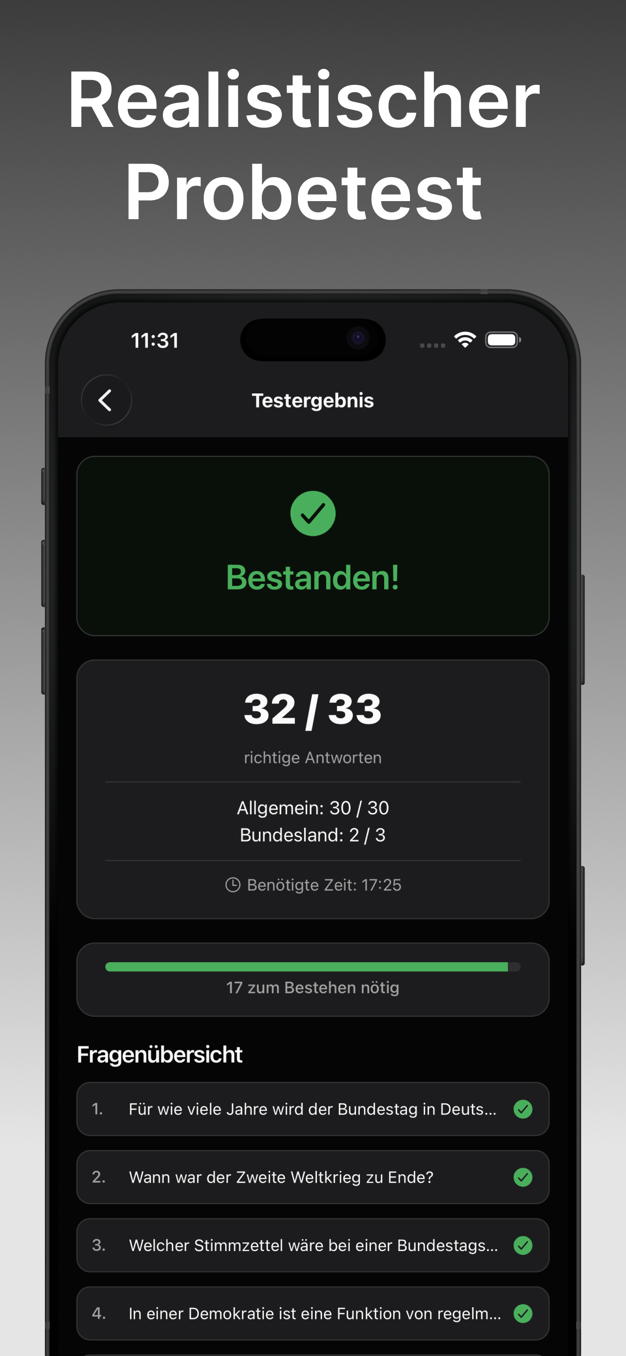 German Citizenship Test 2026