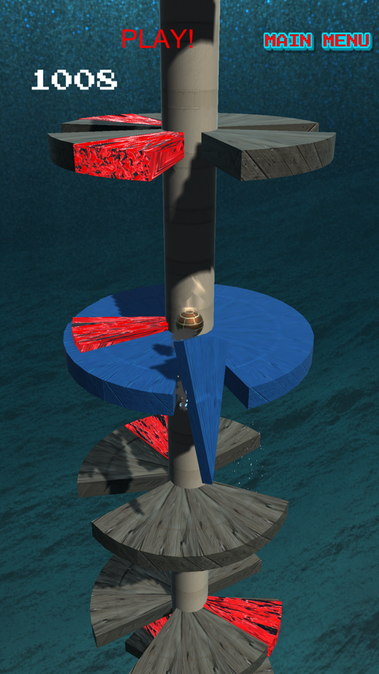 #7. Twirl Tower - Endless Helix (iOS) 由: RISE INFINITY INTERACTIVE PRIVATE LIMITED