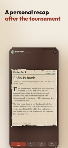 PadelPack: Padel League & Cups Screenshot 7 of 8