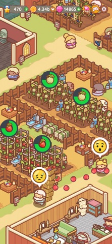 Mystery Farm: Idle Tycoon Game iPhone screenshot