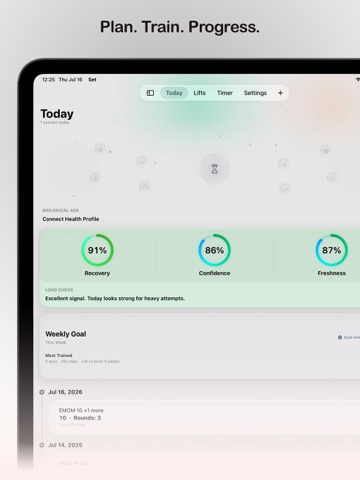Set – Strength Insights App Store screenshot 1