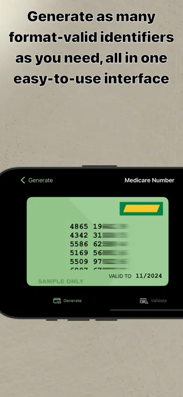 Australian Health Identifiers screenshot 4 of 5
