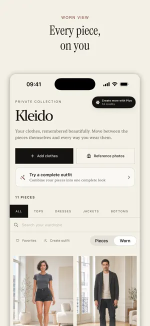 Kleido: AI Wardrobe screenshot 2