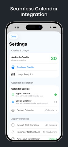SmartCalendar AI - Photo2Task screenshot