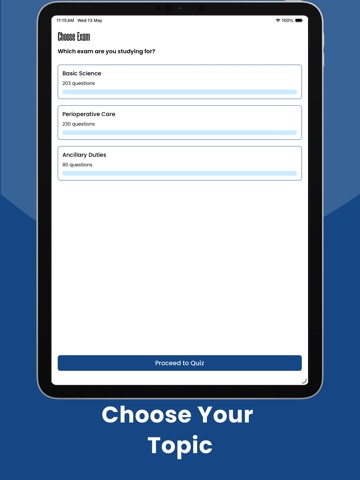 CST Practice Test: Scrub Tech iPad screenshot