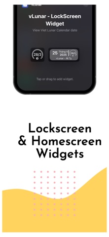 vLunar - Âm lịch widget screenshot