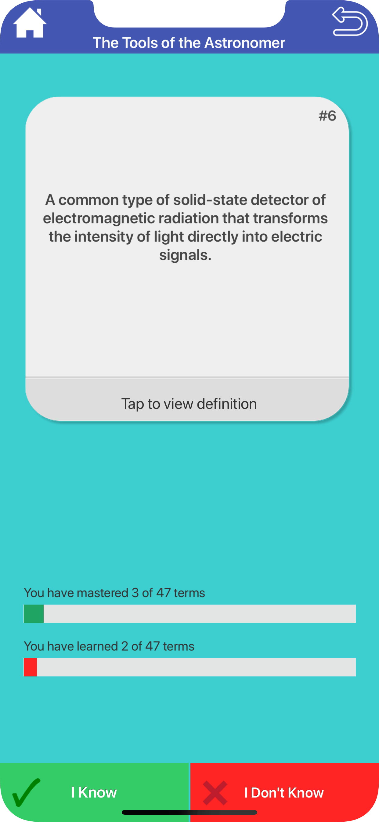 Astronomy Flashcards