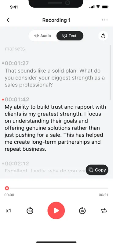 Voice Recorder — Audio Memos screenshot 1 of 6