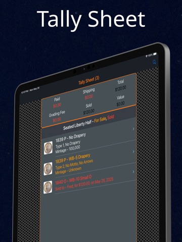 Seated Liberty Half Dollar iPad screenshot