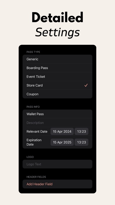 Walletsio: Wallet Pass Creator Screenshot
