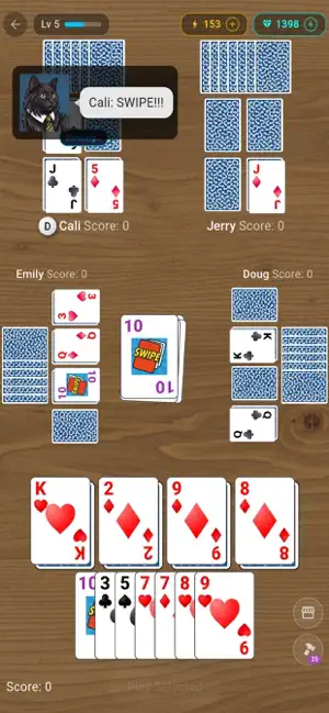 Swipe: Swoop Card Game screenshot 1