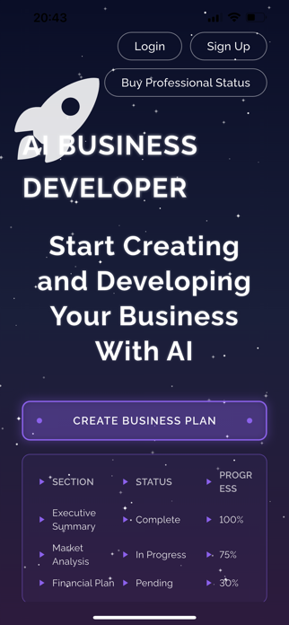 AI Business Developer Screenshot 1 of 7