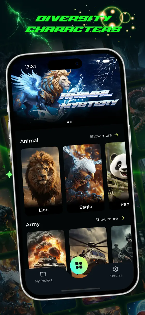 Screenshot #1 pour Animal Fusion & Mix Character