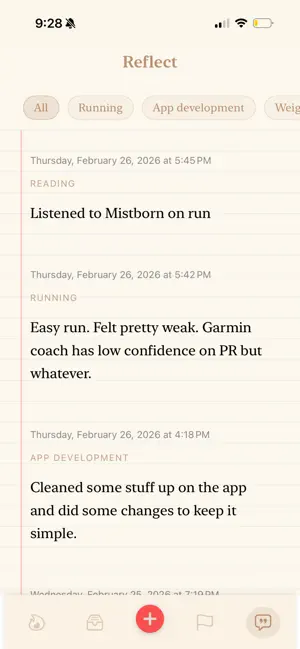Hobby Journal screenshot 1