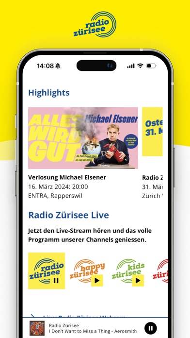 Radio Zürisee Screenshot