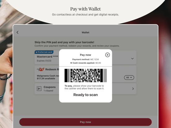 Walgreens iPad app afbeelding 5