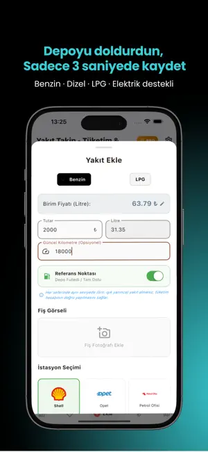 Yakıt Takip -Tüketim & Maliyet screenshot 2