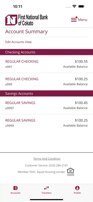 FNB Cokato Mobile Banking screenshot 3