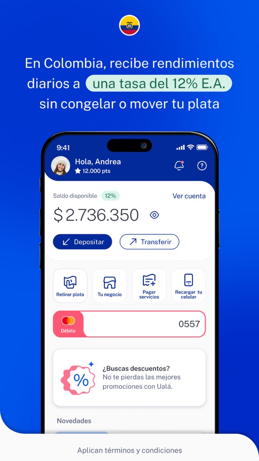 #6. Ualá (iOS) By: ALAU TECNOLOGIA S.A.U.