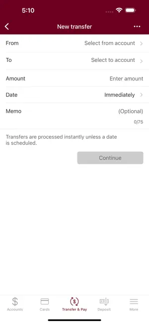 Adirondack Bank Mobile Money screenshot 3