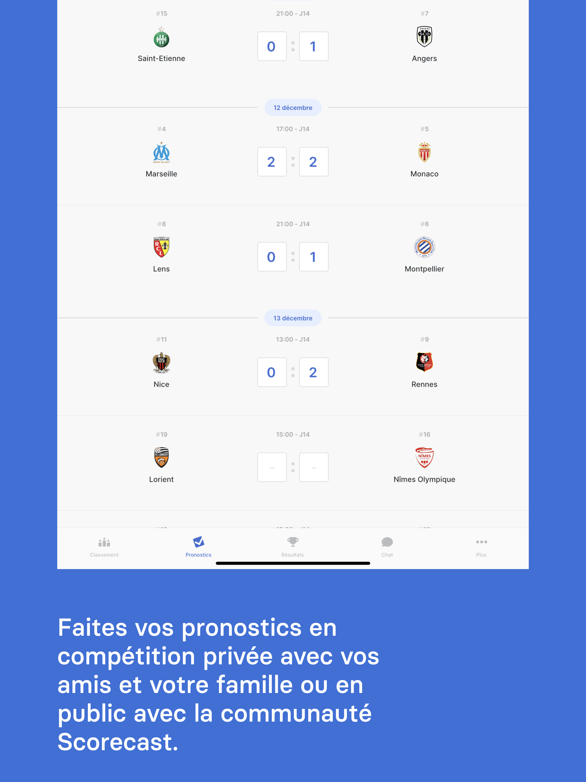 Scorecast Classique