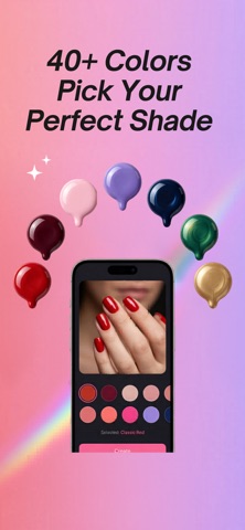 Nail Try On - AI Nail Art iPhone screenshot