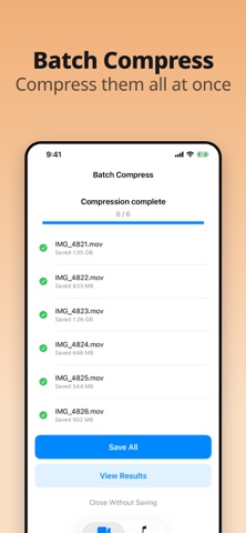 Video Compressor – Compress HD Screenshot 2 of 7