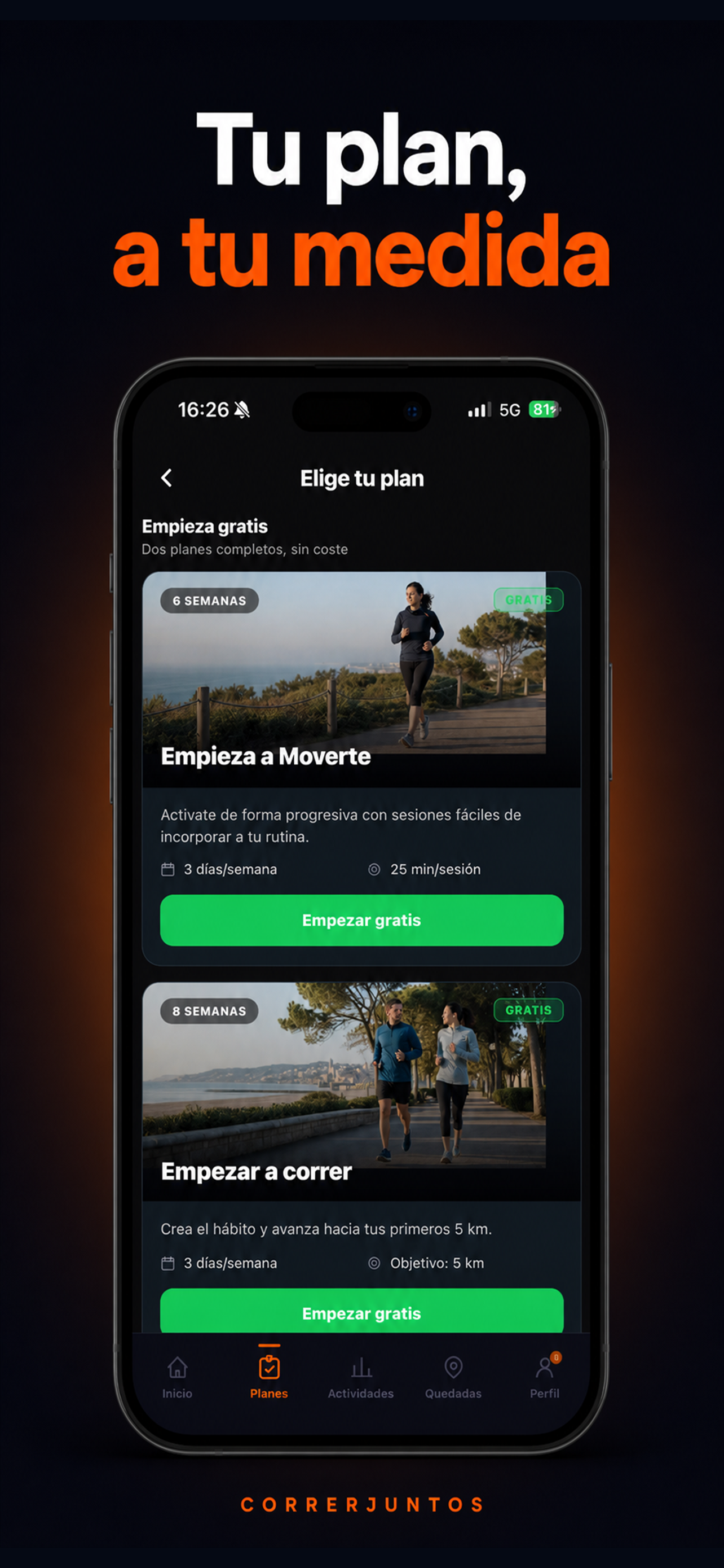 Correr Juntos screenshot 3