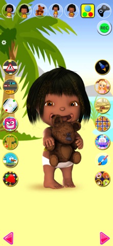 Talking Emily Baby iPhone screenshot